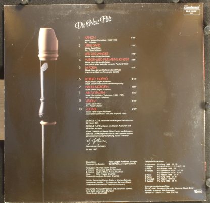 Boulevard Records (3) BLD 704 LP - Die Neue Flöte - Image 3