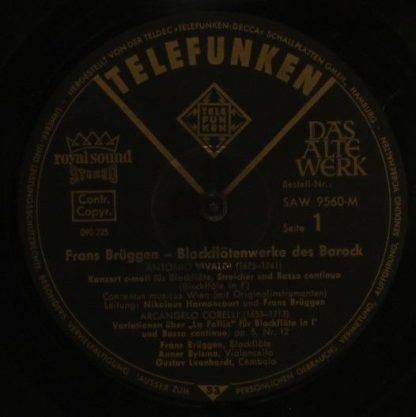 Telefunken SAW 9560-M - Blockflötenwerke Des Barock - Image 4
