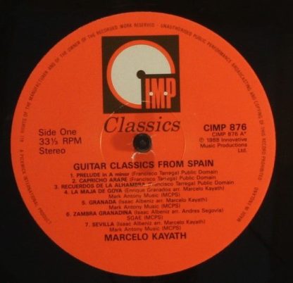 IMP Classics CIMP 876 - Guitar Classics From Spain - Image 3