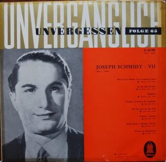 Odeon O 60 188 - Joseph Schmidt · VII