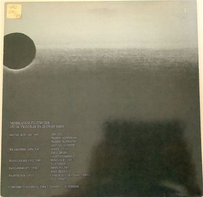 Composers' Voice CVE 1984 - Nederlandse Fluitmuziek Uit De Twint