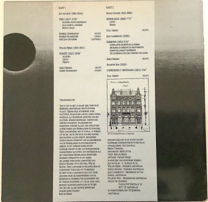 Composers' Voice CVE 1984 - Nederlandse Fluitmuziek Uit De Twint - Image 2