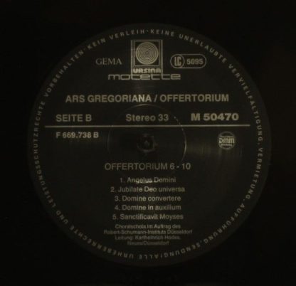 Motette Ursina M 50470 - Ars Gregoriana 9 - Das Offertorium - Image 6