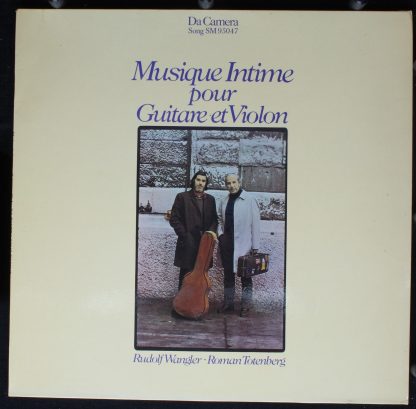 Musical Heritage Society MHS 3070 - Musique Intime For Guitar An