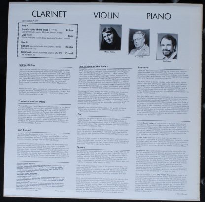 Leonarda Productions, Inc. LPI 122 - Clarinet / Violin / Piano - Image 2