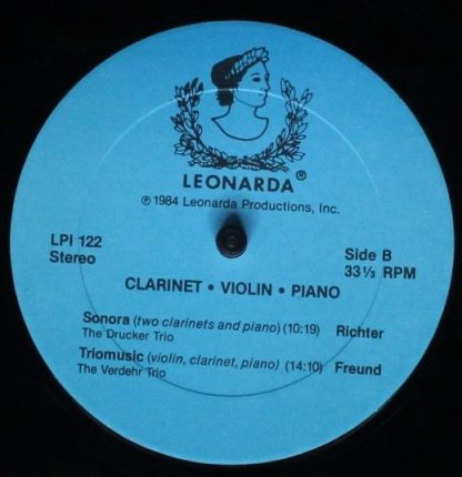 Leonarda Productions, Inc. LPI 122 - Clarinet / Violin / Piano - Image 4