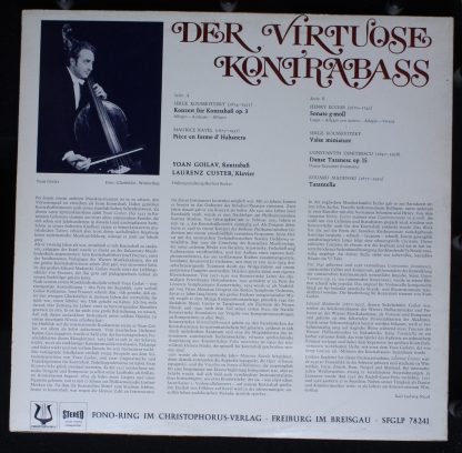 Christophorus SFGLP 78241 - Der Virtuose Kontrabass - Image 2