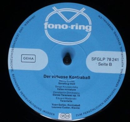 Christophorus SFGLP 78241 - Der Virtuose Kontrabass - Image 4
