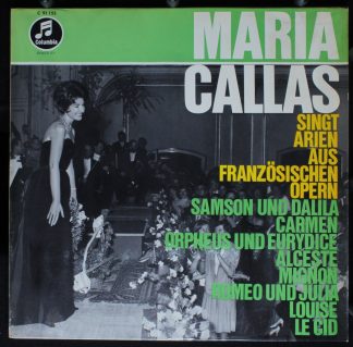 Columbia C 91 155 - Maria Callas Singt Arien Aus Französischen O