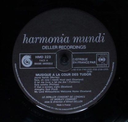 Harmonia Mundi HMU 223 - Musique À La Cour Des Tudor - Image 4