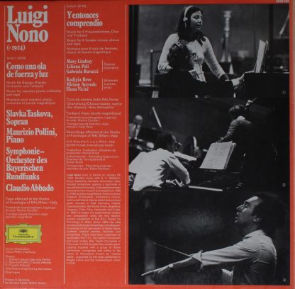 Deutsche Grammophon 2530 436 - Como Una Ola De Fuerza Y Luz / Y - Image 4