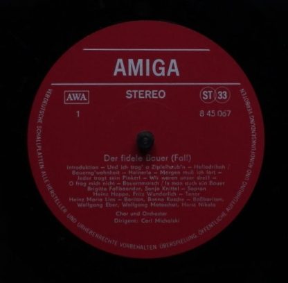 Amiga 8 45 067 - Der Fidele Bauer / Der Vogelhändler (Querschnit - Image 3