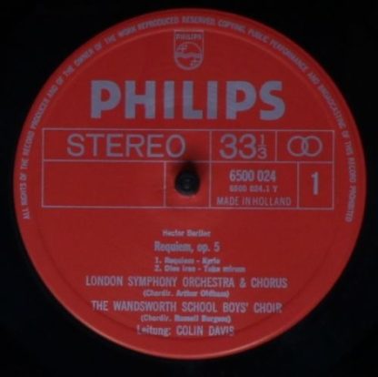 Philips 6700 019 - Requiem, Op.5 - Image 5