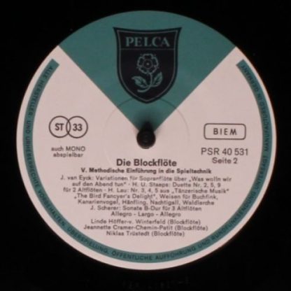 Pelca PSR 40 531 - Die Blockflöte, V. Methodische Einführung in - Image 4