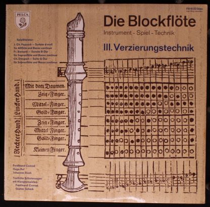 Pelca PSR 40 513 - Die Blockflöte, III. Verzierungstechnik