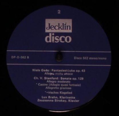Jecklin-Disco Jecklin-Disco 562 - Romantische Klarinettenmusik - Image 4