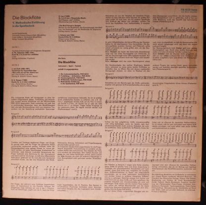 Pelca PSR 40 531 - Die Blockflöte, V. Methodische Einführung in - Image 2
