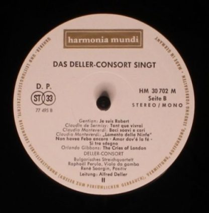 Harmonia Mundi HM 30 702 M - Madrigale & Chansons - Image 4