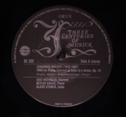 Three Centuries Of Musick 3C 325 - Clarinet Trio In A Minor Op.1 - Image 3
