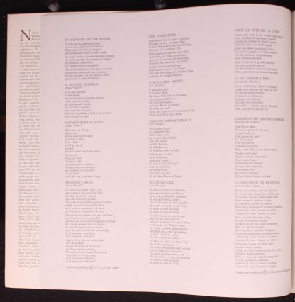 Archiv Produktion 2533 149 - Frühe Goethe-Lieder - Image 3