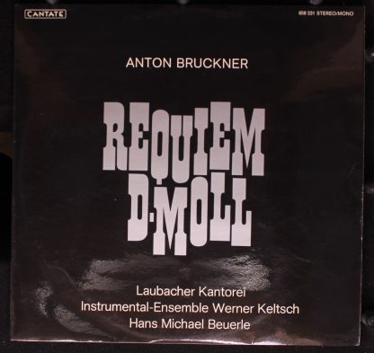 Cantate 658 231 - Requiem D-Moll