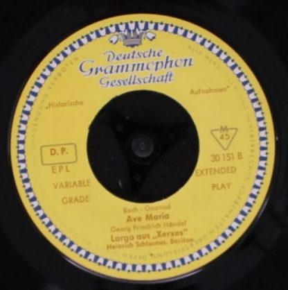 Deutsche Grammophon 30 151 EPL - Heinrich Schlusnus In Memoriam - Image 4