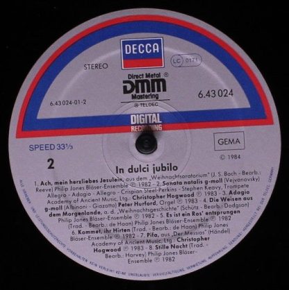 DECCA 6.43024 - In Dulci Jubilo - Image 4
