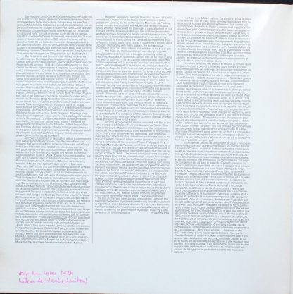 Deutsche Harmonia Mundi HM 738 A - Italienische Madrigale Des 14 - Image 3