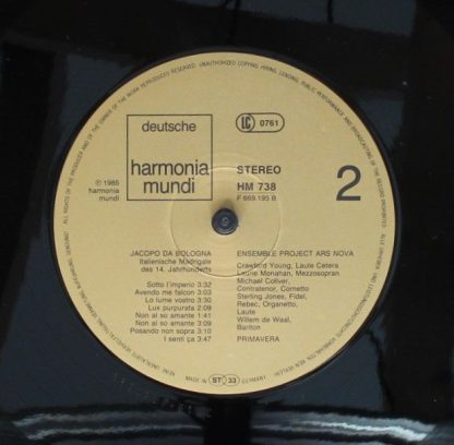 Deutsche Harmonia Mundi HM 738 A - Italienische Madrigale Des 14 - Image 6