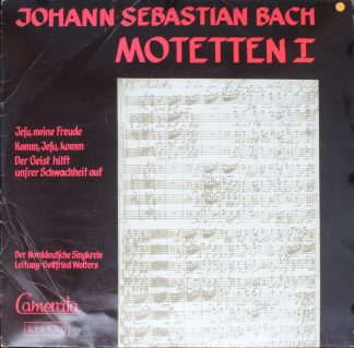 Camerata CMS 30010 LPT - Motetten I