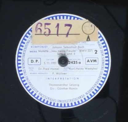 Archiv Produktion 2424/ 2425 - Motette "Jesu Meine Freude" (BWV - Image 2