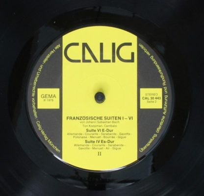 Calig CAL 30 442/43 - Französische Suiten - Image 8