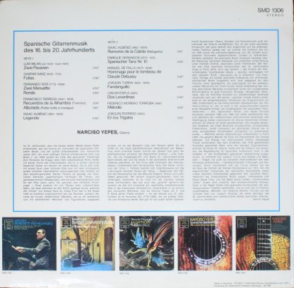 DECCA SMD 1306 - Spanische Gitarrenmusik Aus Vier Jahrhunderten - Image 2
