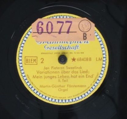 Deutsche Grammophon 68408 LM - Variationen Über Das Lied "Mein J - Image 2