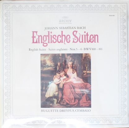 Archiv Produktion 2533 166 - Englische Suiten - English Suites -
