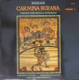 Harmonia Mundi HMU 335 - Carmina Burana - Volume 1 - Version Ori