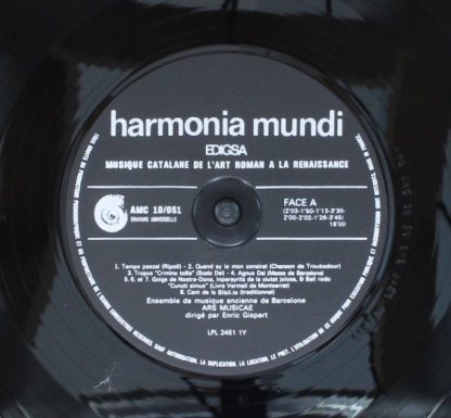 harmonia mundi France HM 10/051 - Le Moyen-Age Catalan De L'art - Image 3