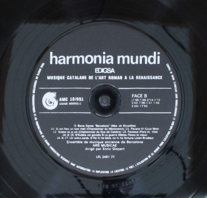 harmonia mundi France HM 10/051 - Le Moyen-Age Catalan De L'art - Image 4