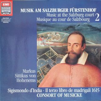 Deutsche Harmonia Mundi 16 9624 1 - Musik Am Salzburger Fürstenh
