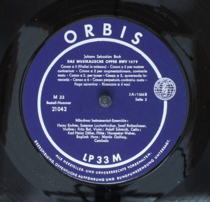Orbis 21 042 - Das Musikalische Opfer BWV 1079 - Image 4