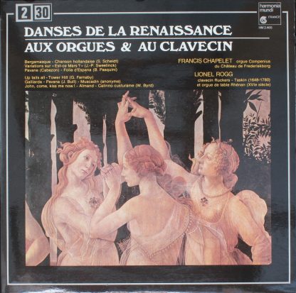 harmonia mundi France HM 2.465 - Danses De La Renaissance Aux Or