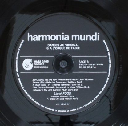 harmonia mundi France HM 2.465 - Danses De La Renaissance Aux Or - Image 8