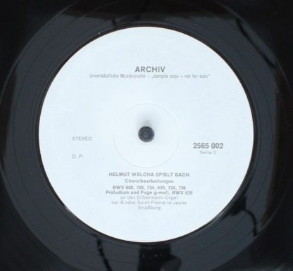 Archiv Produktion 2565 002 - Hi-Fi Orgel - Image 4