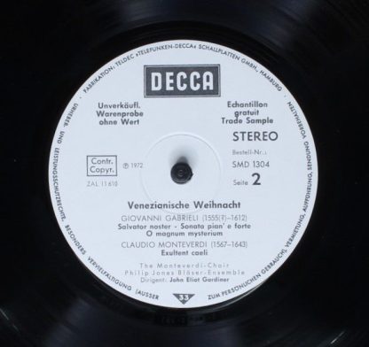 DECCA SMD 1304 - Venezianische Weihnacht - Image 4