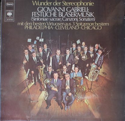 CBS S 72729 - Wunder Der Stereophonie: Festliche Bläsermusik (Si