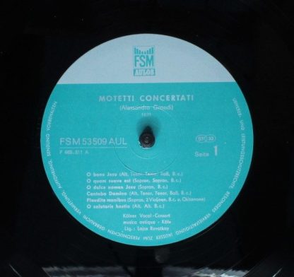 FSM Aulos FSM 53509 AUL - Motetti Concertati - Image 5