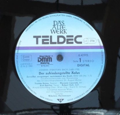 TELDEC 6.42915 AZ - Der Zufriedengestellte Äolus - Aeolus Propit - Image 6