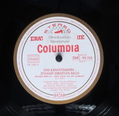 Christophorus CGLP 75765 - Kantate BWV 182 "Himmelskönig, Sei Wi - Image 4