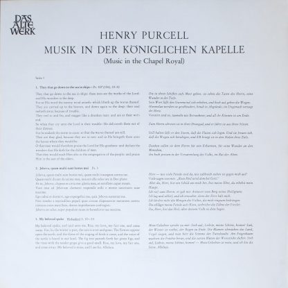 DECCA SAWD 997 5-B - Musik In Der Königlichen Kapelle - Image 5