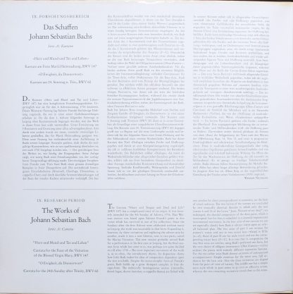 Archiv Produktion 198 331 - Herz Und Mund Und Tat Und Leben (Kan - Image 3